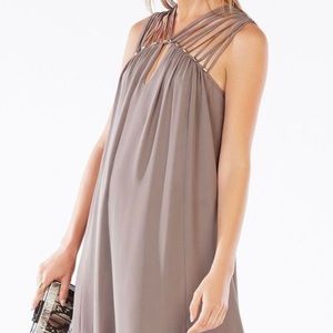 NWOT BCBGMaxAzria Audrii Multi Strap Maxi Dress